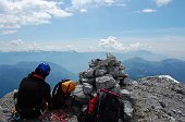 In Presolana con Roby Piantoni...emozionante salita con il grande apinista-guida alpina scalvino il 4 giugno 2009 - FOTOGALLERY